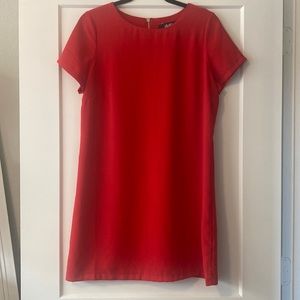 Lulus classic Red Shirt sleeved Dress